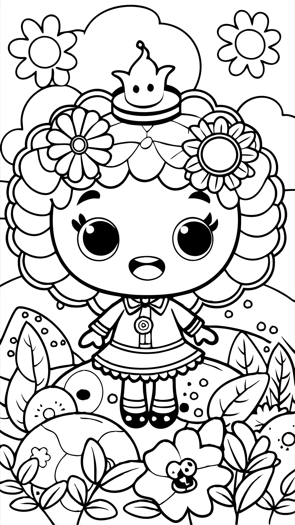 lalaloopsy coloring pages